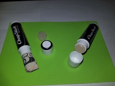Chapstick Stash Can Diversion Safe Secret Compartment Hiding Spot Hide Valuables