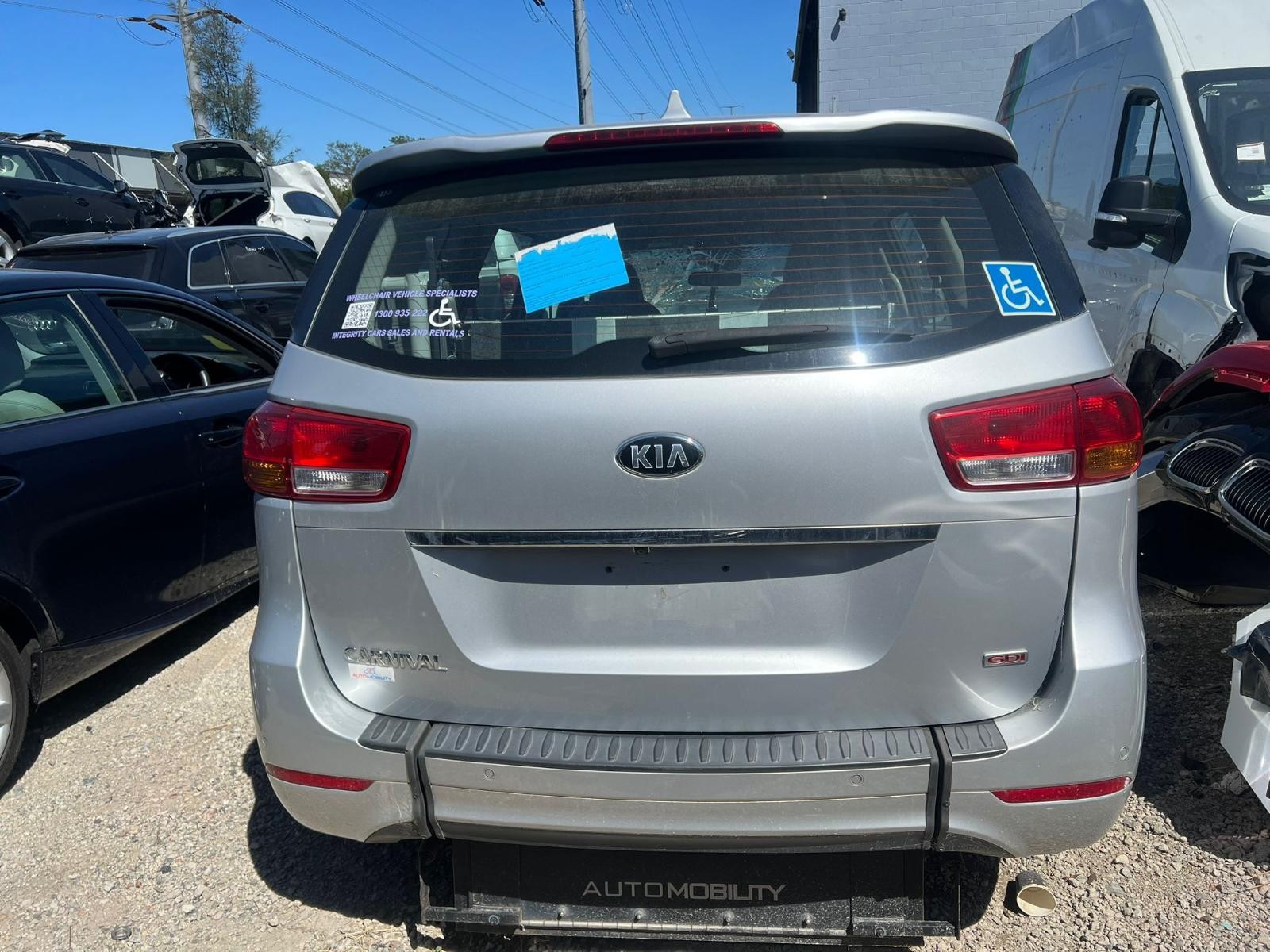 KIA CARNIVAL/GRAND CARNIVAL YP 12/2014-10/2020 STEERING WHEEL VINYL - thumbnail 2