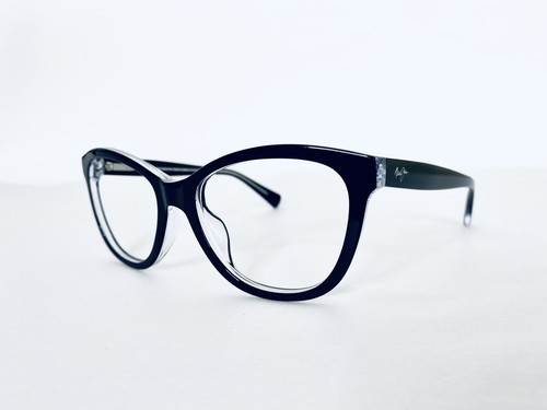 楽天 送料無料にならない Maui Jim Canna Japan Glasses Eye Cat Lucite Clear Black クラシック