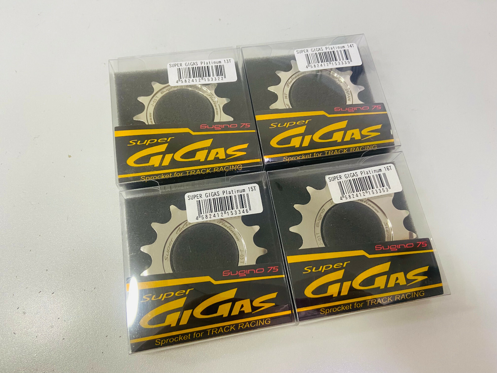 Sugino Super GIGAS S3 platinaスプロケット 15T