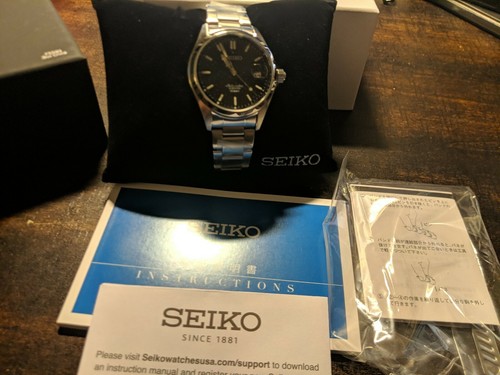 Pre-owned Seiko Blue Unisex Adult Watch - Szsb016