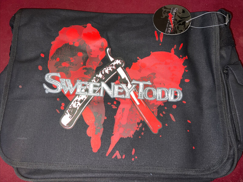 Sweeney Todd Movie Shoulder Canvas Messenger Bag NECA New SHIPS FREE! 🔥