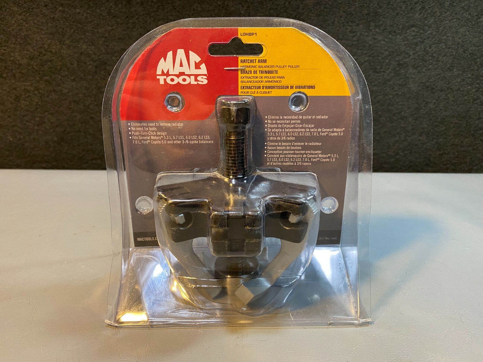 MAC TOOLS Ratchet Arm Harmonic Balancer Pulley Puller LOHBP1 NEWのeBay