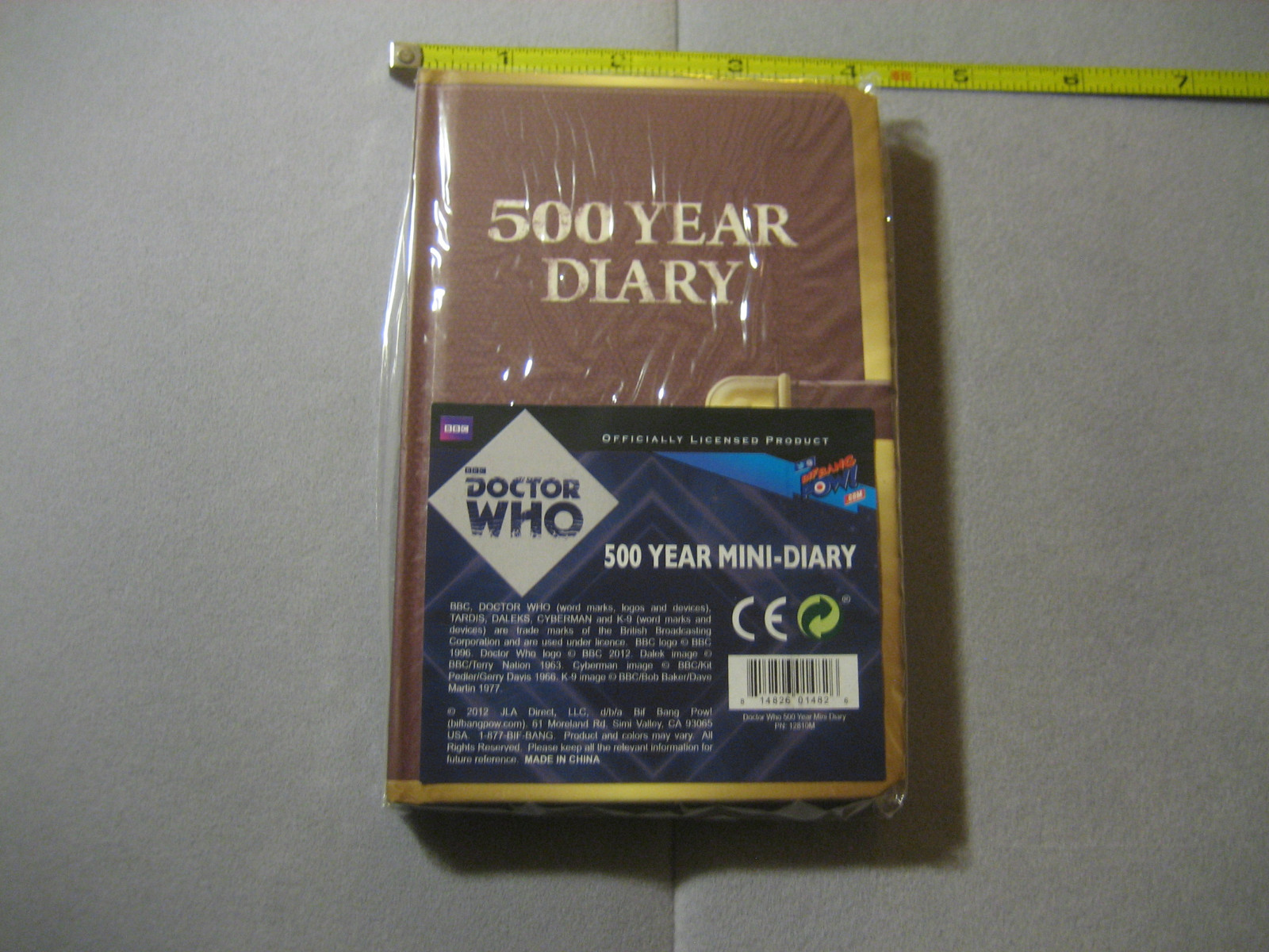 Doctor Who 500 Year Mini Diary Mini Journal Hard Cover - MINI DIARY