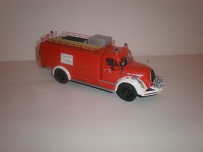 1/43 German fire truck Magirus Mercur GW-2 / 1950's Handmade by Vector-Moddels