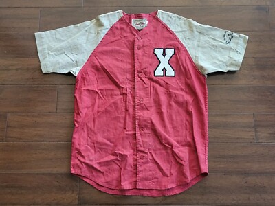 Vintage Mirage First String Cuban X-Giants Negro Leagues Jersey Size Medium