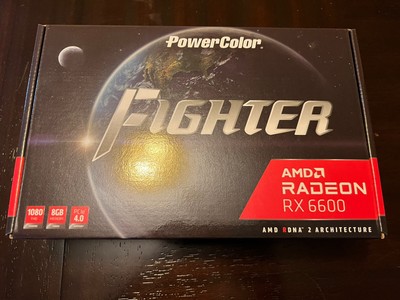 PowerColor AMD Radeon RX 6600 Fighter Dual-Fan 8GB GDDR6 - ON HAND, SHIPS ASAP