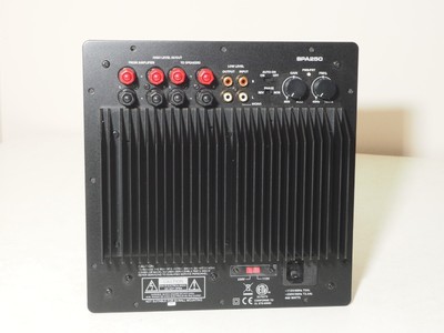 dayton audio sa230 230w subwoofer amplifier