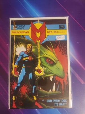 MIRACLEMAN #6 VOL. 1 HIGH GRADE ECLIPSE COMIC BOOK CM53-172