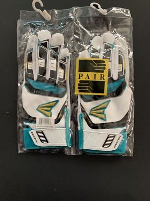 Ting Glove Pair White/teal/gold Adult Large