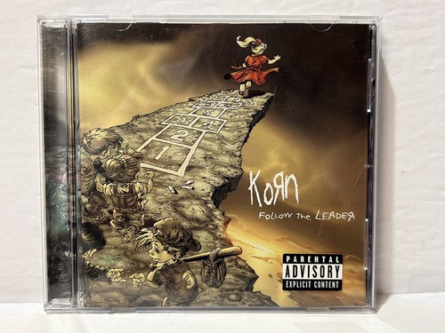 Follow The Leader By Korn CD Parental Advisory Sticker