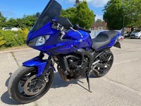 2007 07 YAMAHA FZ6 FAZER S2 600 BLUE FZ600 HALF FAIRED SPORTS TOURER