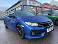 2017 Honda Civic 1.0 VTEC Turbo EX CVT Euro 6 (s/s) 5dr HATCHBACK Petrol Automat