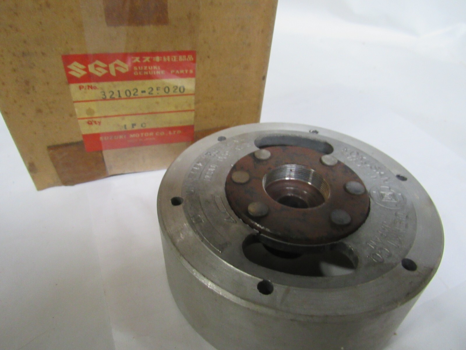 NOS Suzuki 1970 TC90 TS90 Magneto Stator Rotor Flywheel