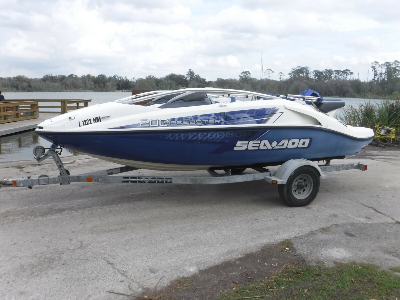 2007 Sea Doo SPEEDSTER 200 430 HP TWIN ENGINE. ""NO RESERVE""" 22HRS