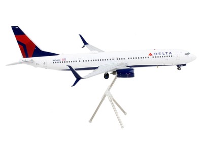 Boeing 737-900ER Commercial Aircraft Delta Air Lines White w Blue Red Tail Gemin