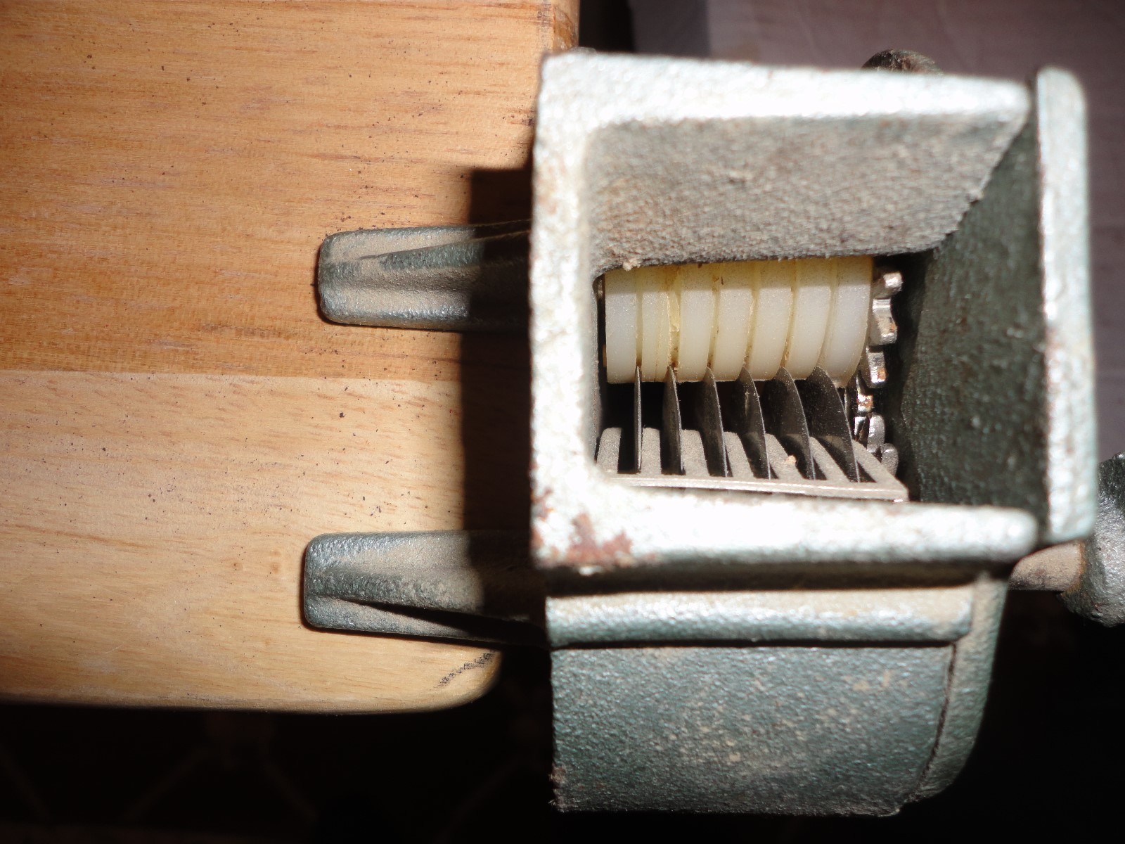 Norpro Cast Iton Bean Slicer - Clamps to Counter or Table