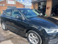 2015 Audi Q3 2015 2.0 TDI Quattro SE 5dr BLACK SAT NAV 2 FORMER KEEPERS ESTATE D