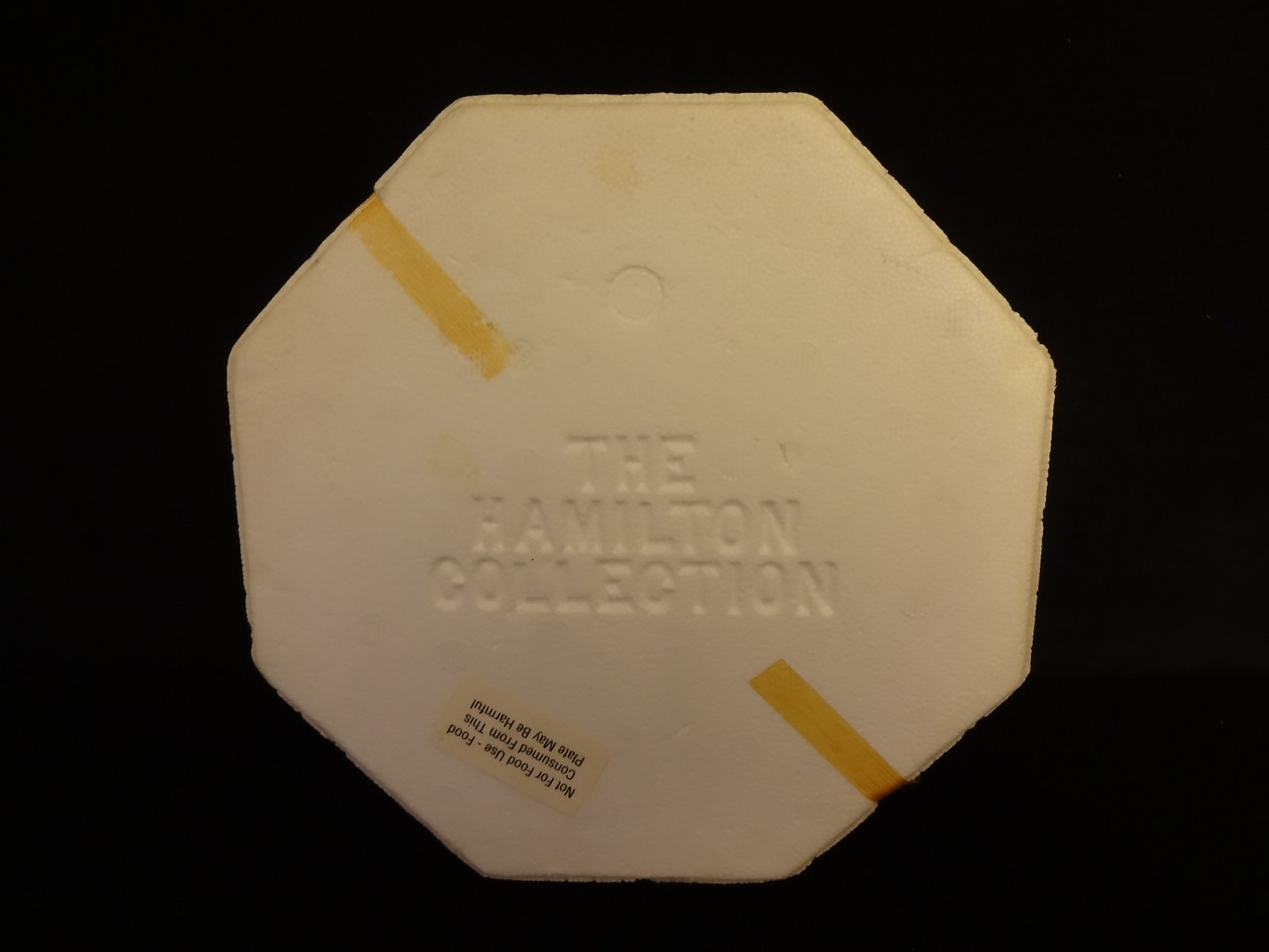 1993 Hamilton Star Trek Deep Space Commander Benjamin Sisko Collector Plate COA