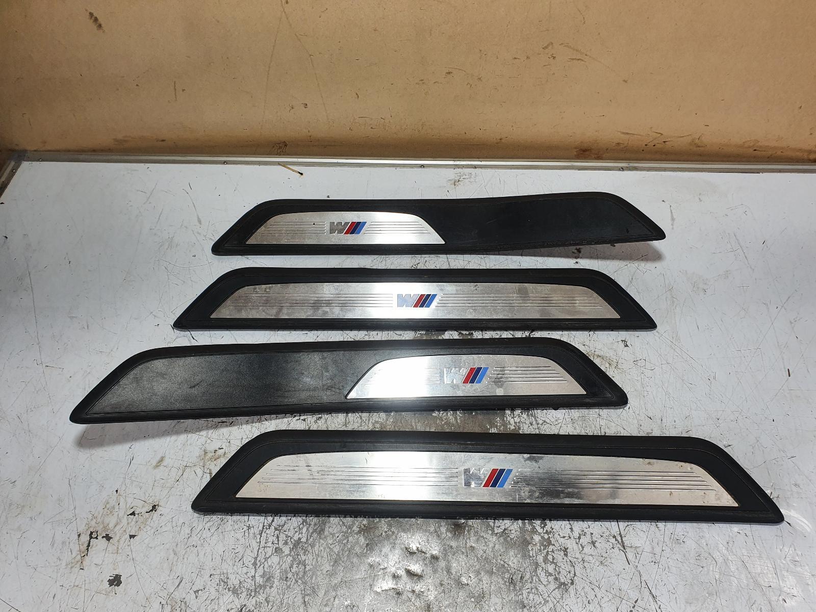 2015 Bmw 7 Series M SPORT DOOR KICK PANEL 4 SET F01/F02 03/09-09/15 image 5