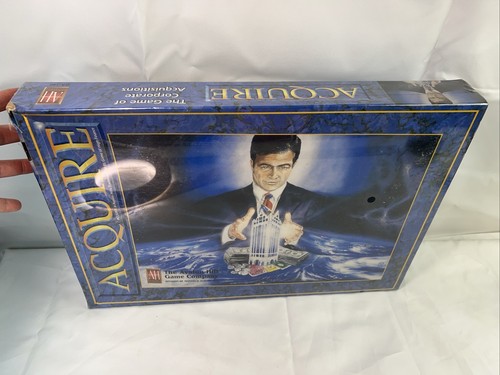 Acquire (1995) Avalon Hill Corporate Hotel Empire Strategy Board Game New Sealed