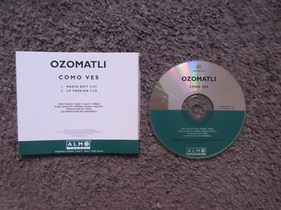 OZOMATLI ''COMO VES'' 1998 ALMO NM/UNPLAYED OOP PROMO CD SINGLE 2VERS.