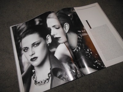 INTERVIEW Magazine June July 2012 CHARLIZE THERON KRISTEN STEWART FIONA APPLE