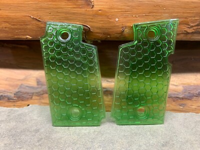 Sig Sauer p938 grips Honeycomb pockets Kelly Green Color