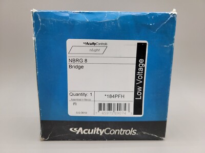 New Acuity Sensor Switch nBRG 8 nLight Lighting Control Bridge 8-Port 24VDC