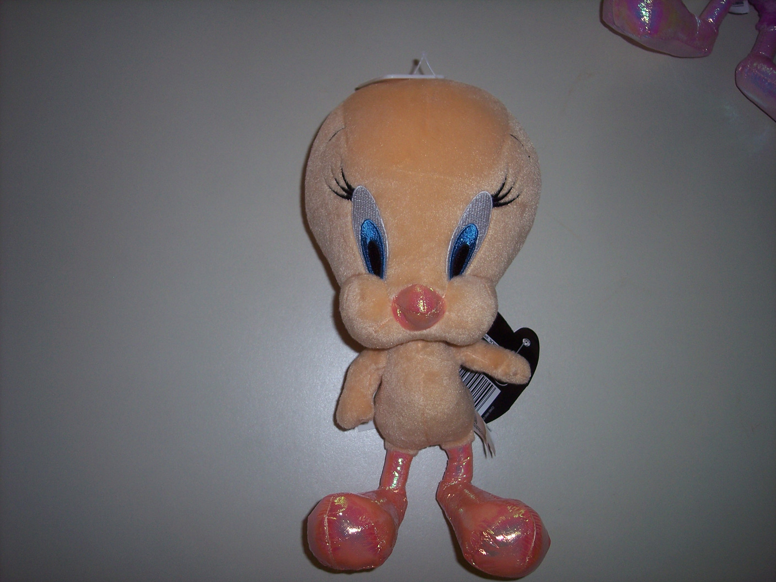 Warner Brothers Light Orange or Peach Plush Tweety 12