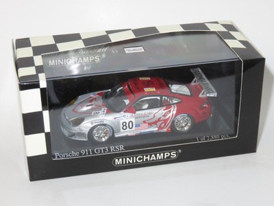 1/43 Porsche 911 GT3 RSR Flying Lizard Le Mans 24 Hrs 2005 80