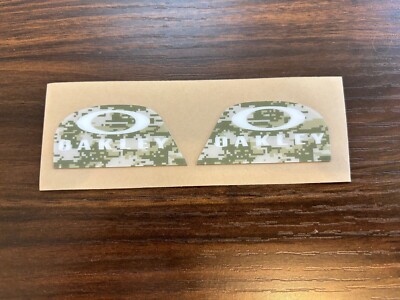 2023 2024 Oakley Football Helmet Visor Eye Shield Tab Tabs Decals Stickers