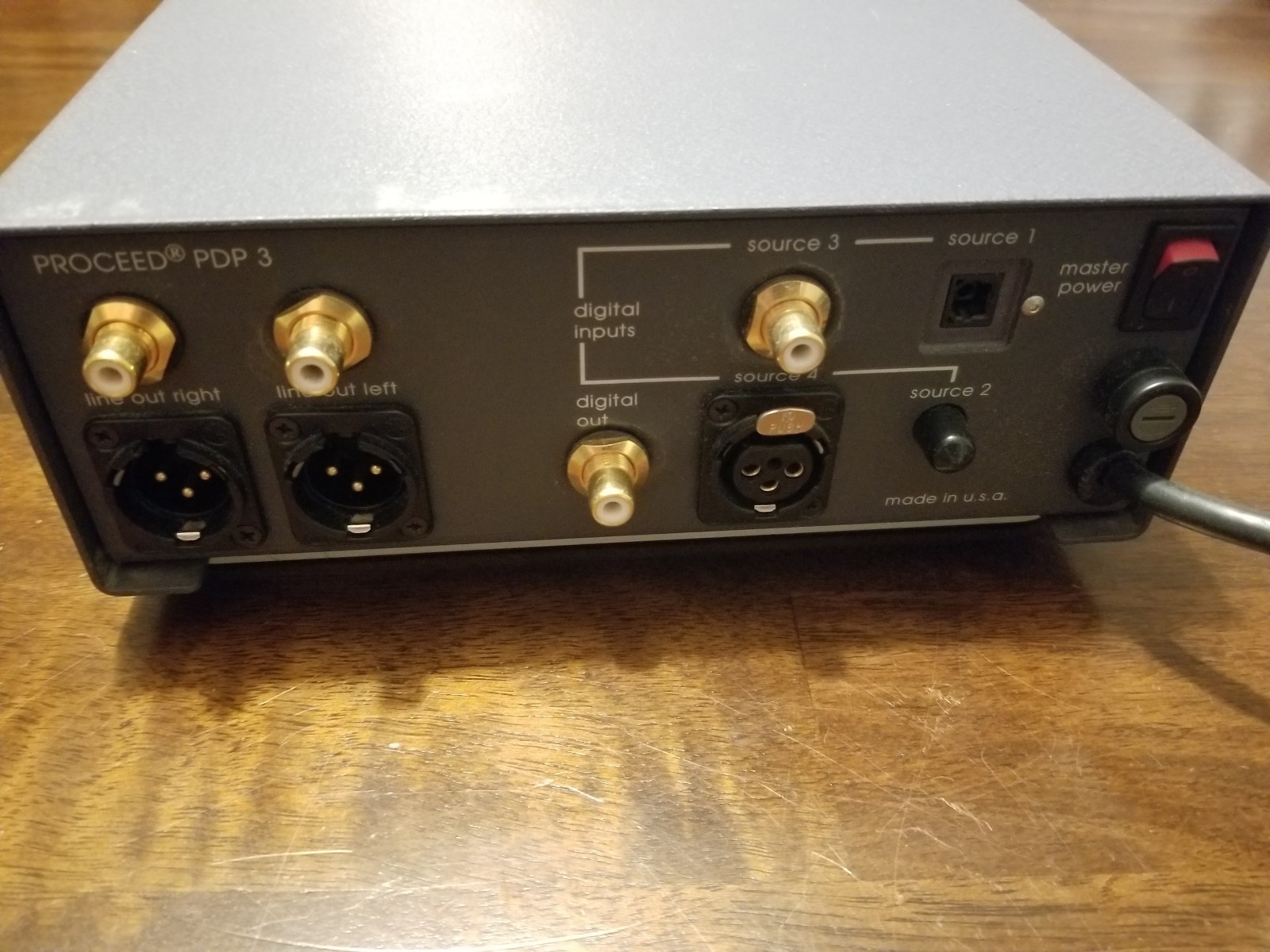 Madrigal proceed pdp 3 emphasis audiophile dac rare!