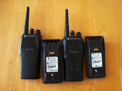 Pair of Motorola Radius CP200 VHF Radios 4CH - AAH50KDC9AA1AN 5W 146MHz-174MHz. Buy it now for 114.99