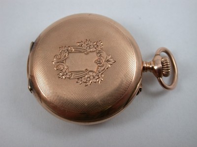 remontoir cylindre 10 rubis 585 gold