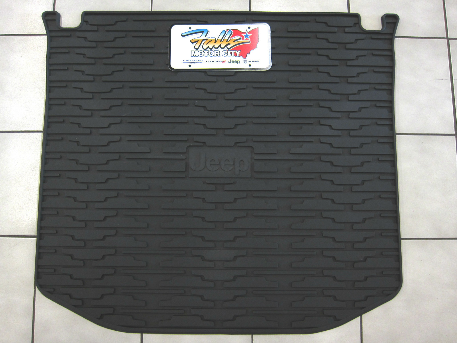 20112020 Jeep Grand Cherokee Rear Rubber Cargo Trunk Tray Liner Mat