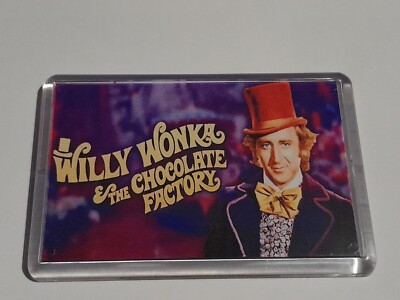 Willy Wonka And The Chocolate Factory Gene Wilder Acrylic Fridge Magnet 