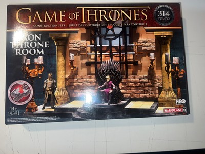 McFarlane Game Of Thrones Iron Throne Room Set 19391 - 314pcs Collector's