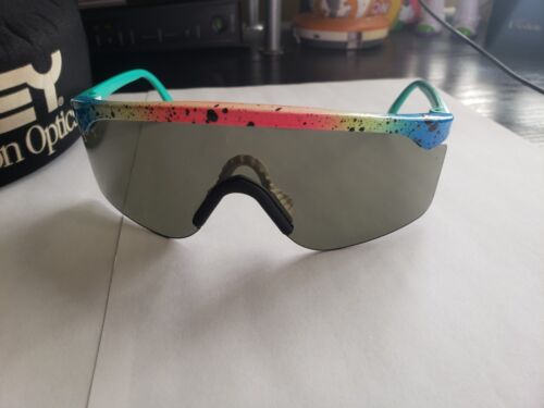 🔥🚨Vintage Original 80s 90s Oakley Razor Blades Splatter 🔥🚨Vintage Original 80s 90s Oakley Razor Blades Splatter