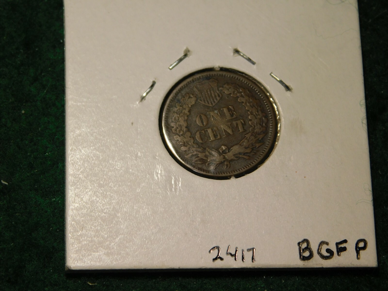 1867    Indian Head Cent