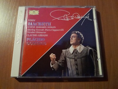  Verdi: Macbeth (DOMINGO EDITION~CD 1976~DIGITALLY REMASTERED~ HIGHLIGHTS)