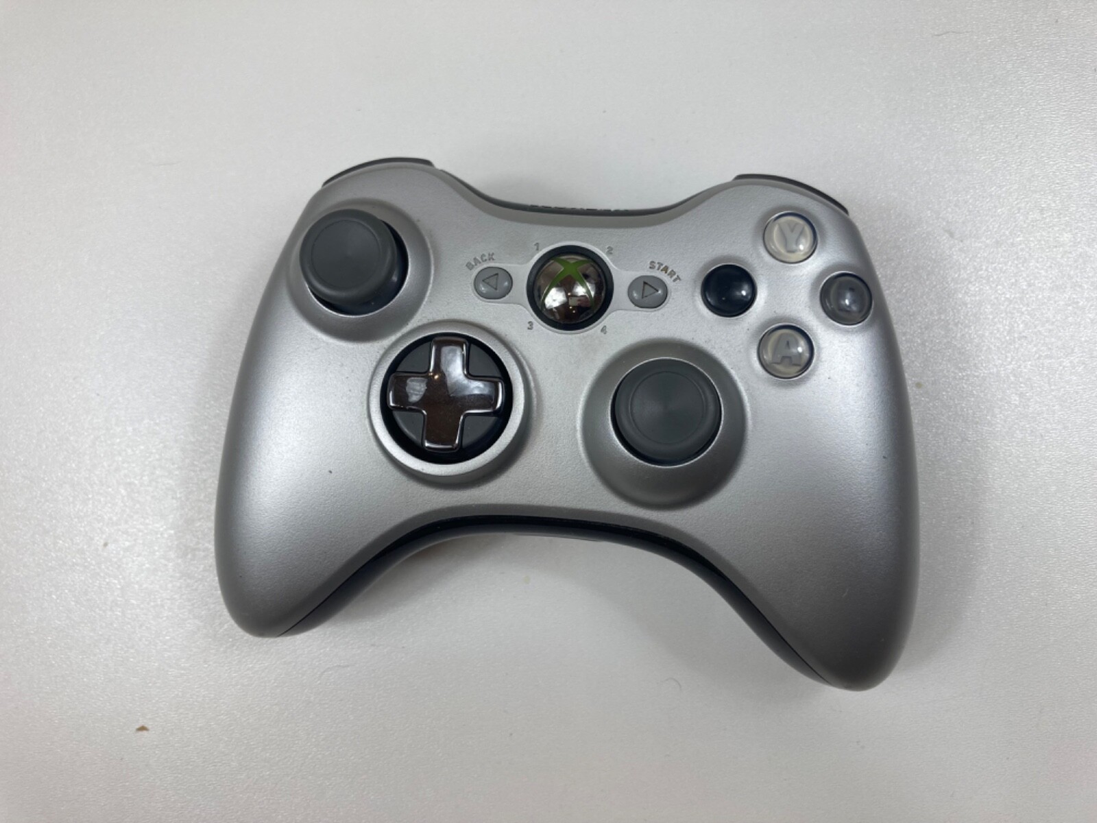 Xbox 360 Official Wireless Controller Silver | eBay