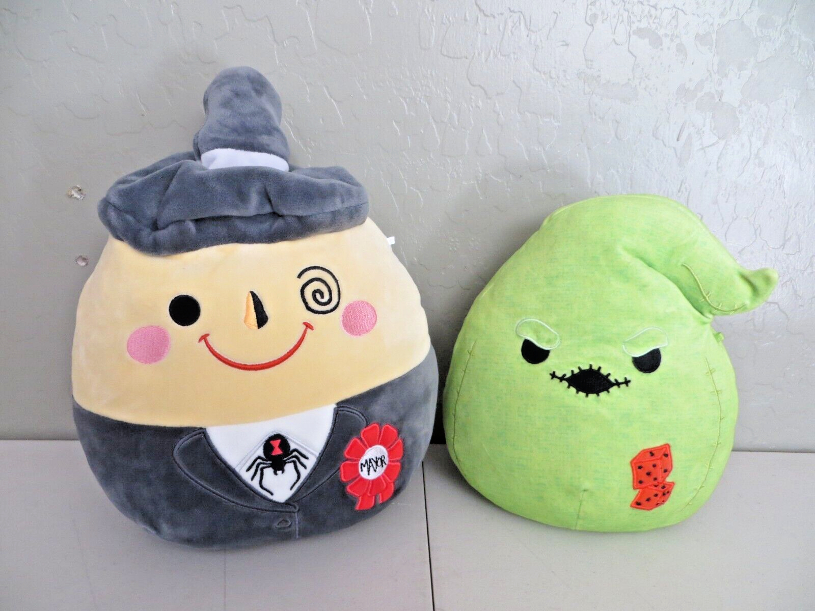 Squishmallow Mayor 12 inch Oogie Boogie Plush Doll Nightmare Before Christmas