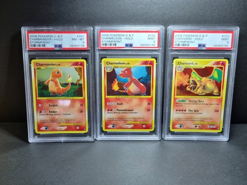 PSA10 ヒトカゲ リザード 連番　Charmander Charmeleon PSA 10 Charmander Charmeleon Charizard Set 003/032 CLL