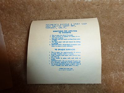 Vintage  -  ABL of America Shield Decal - "NOS"