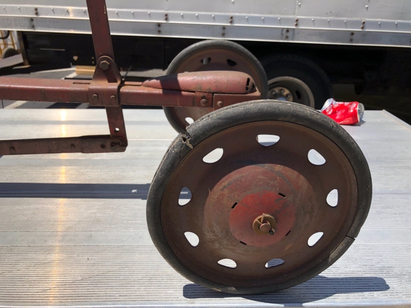 1940s Irish Mail pedal car vintage rare