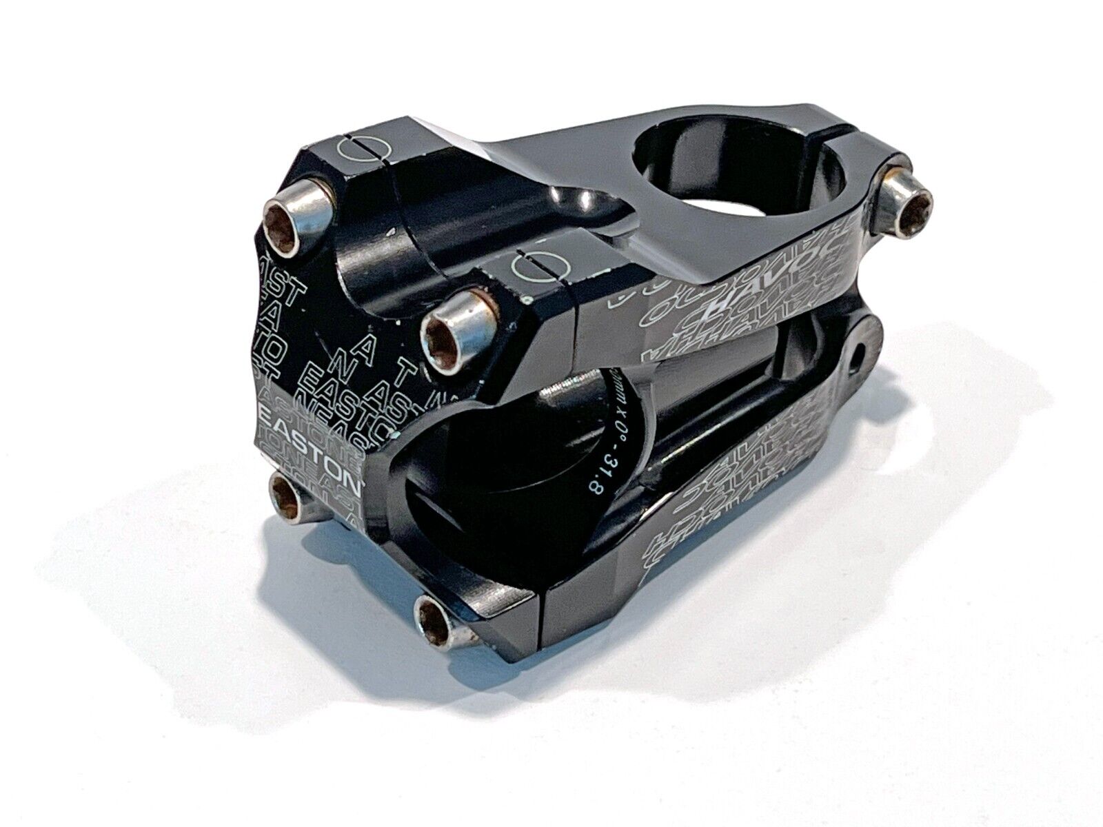 Easton Havoc Stem 31.8 mm clamp 50 mm, 0 rise Black MTB Easton Havoc Stem 31.8 mm clamp 50 mm, 0 rise Black MTB
