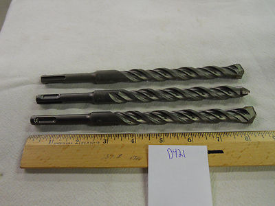 3 NEW BOSCH ANSI SDS PLUS CARBIDE TIPPED 5/8'' X 8.5 DRILL BIT. S4L GERMAN {D421}