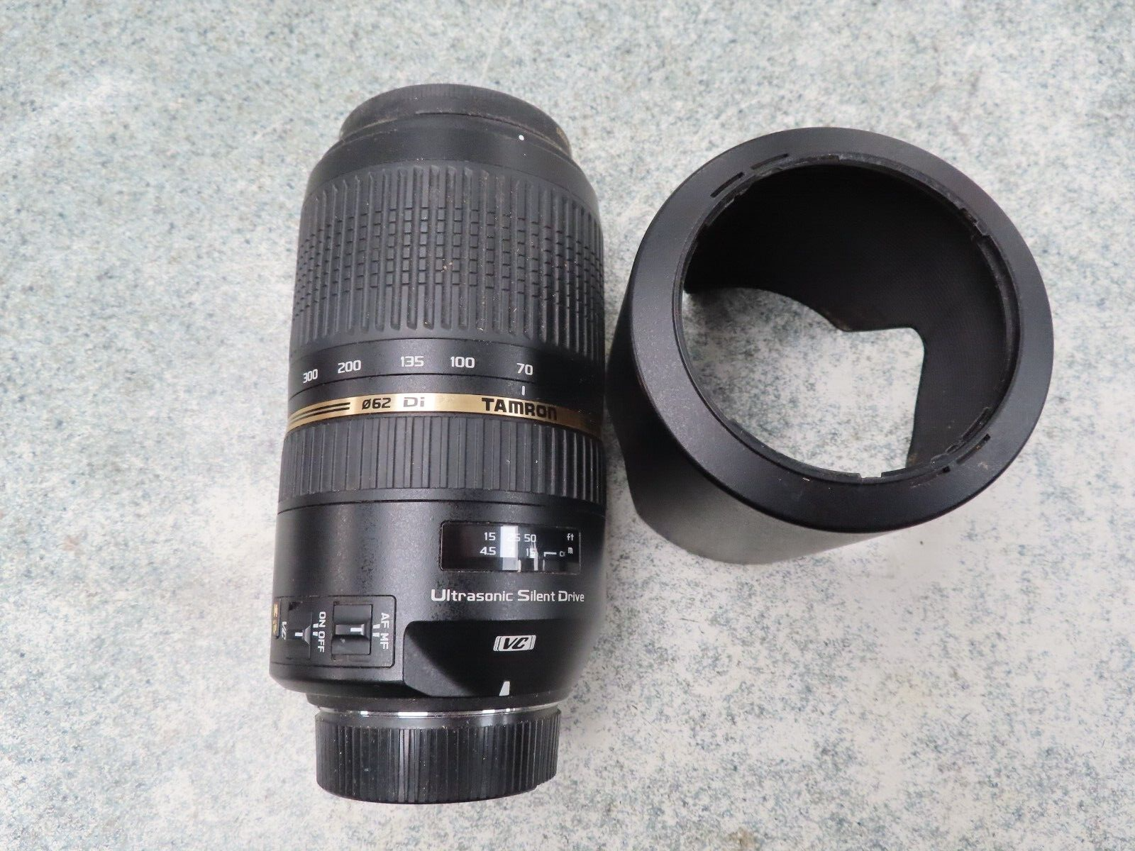 TAMRON SP 70-300mm F/4-5.6 Di VC USD A005 Lens For Nikon EF