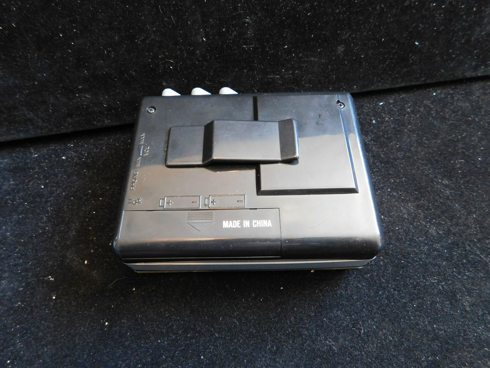 Vintage Galaxy Portable Cassette Tape Player